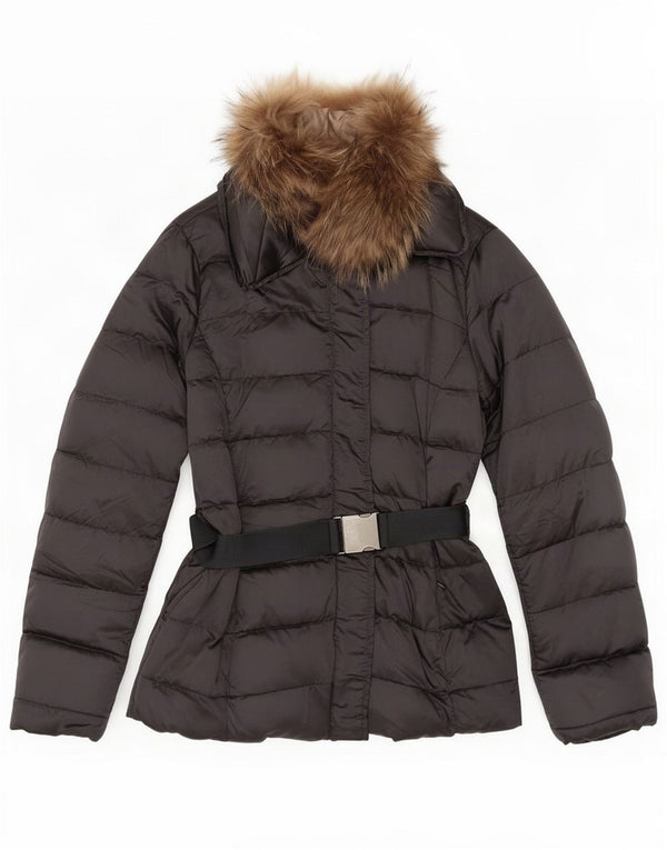 Marella Chaqueta Acolchada Mujer UK 40 Small Gris Poliamida