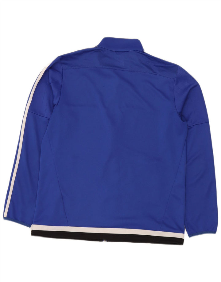 Adidas Hombre Climacool Chándal Top Chaqueta Poliéster Azul Medio