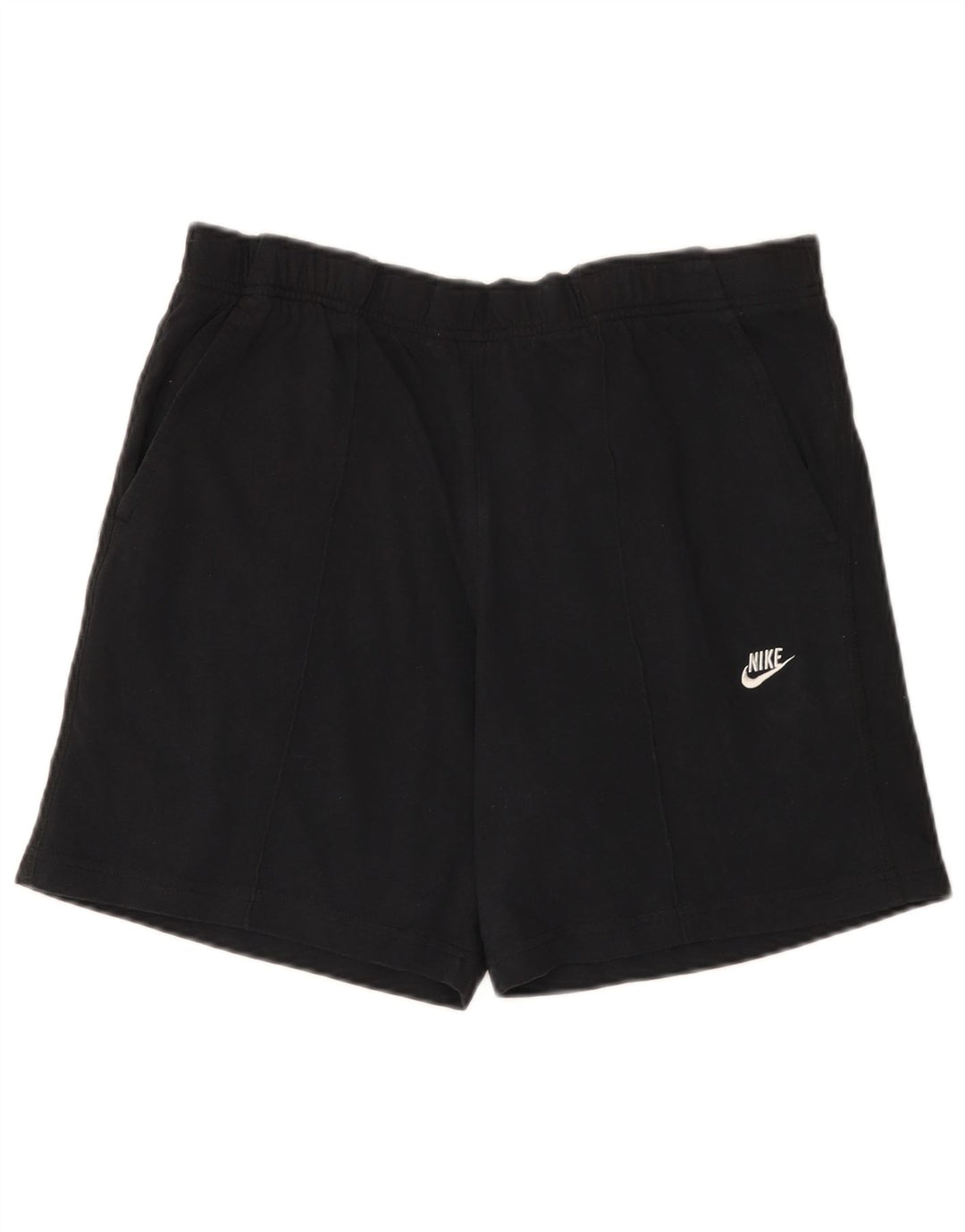 Nike - Pantalones cortos deportivos para hombre, talla grande, algodón negro