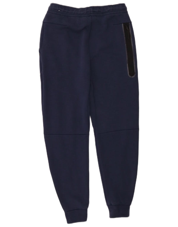 Nike Hombre Pantalones De Chándal Joggers Small Azul Marino Algodón