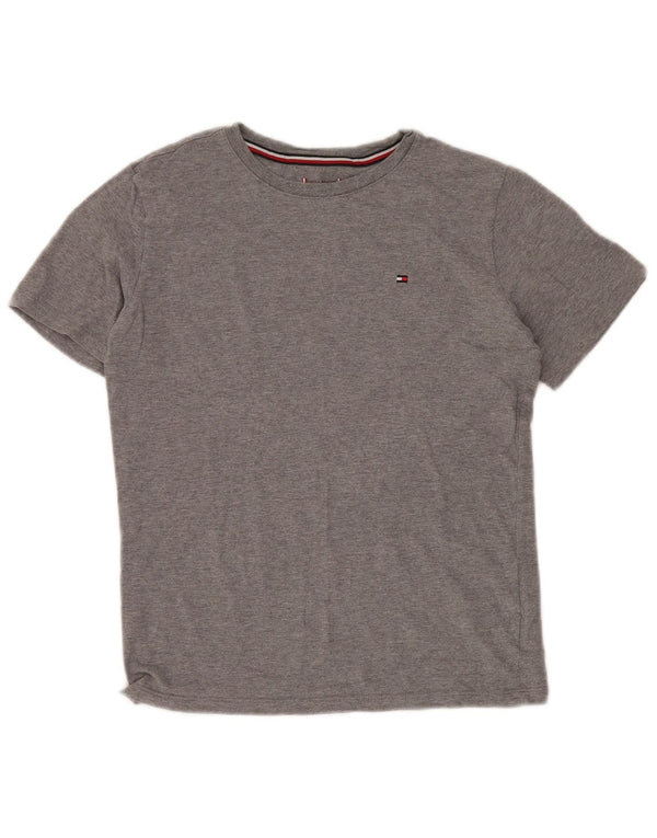 TOMMY HILFIGER Camiseta para niño 13-14 años Gris Algodón