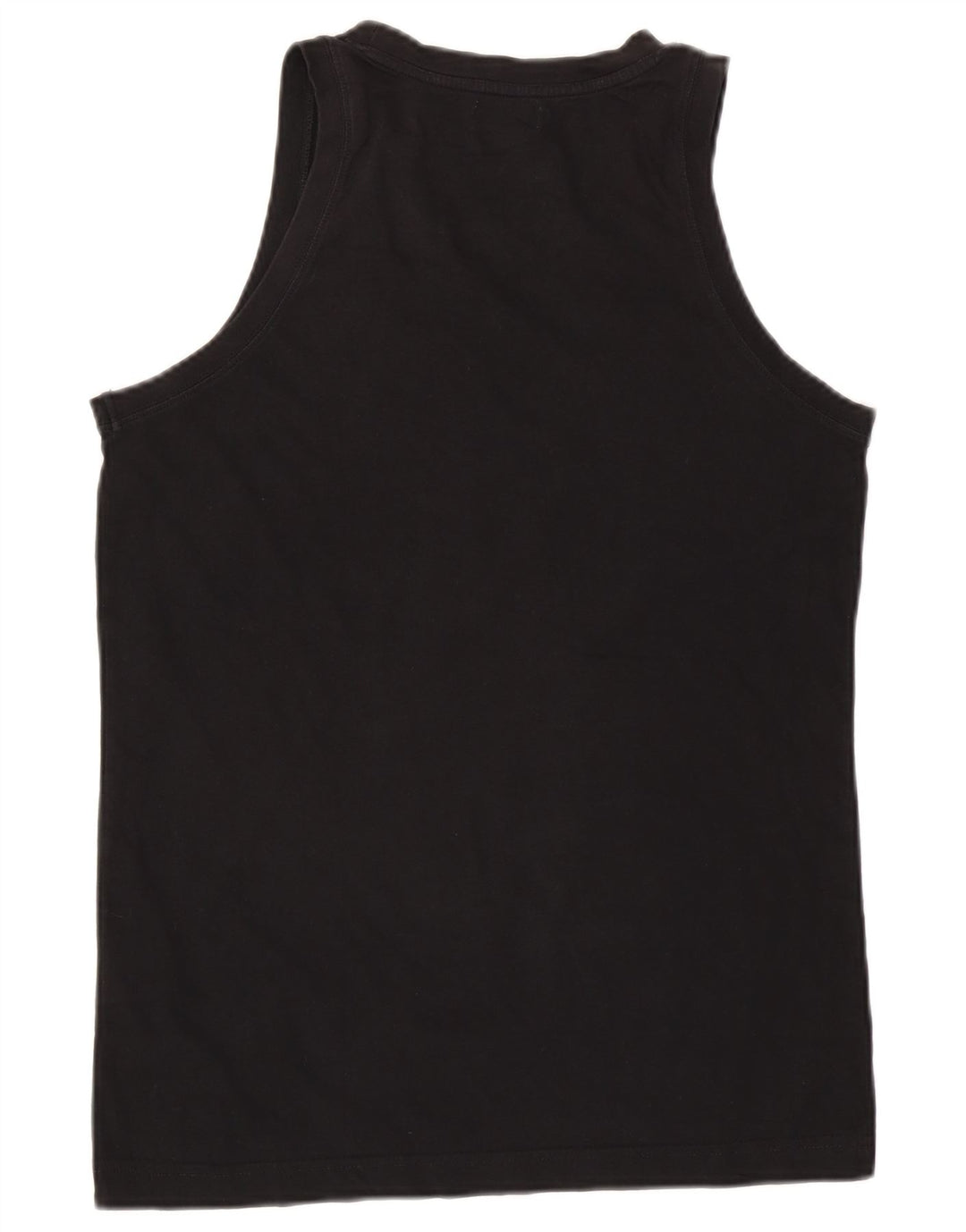 Kappa Hombre Chaleco Top Medium Negro Algodón