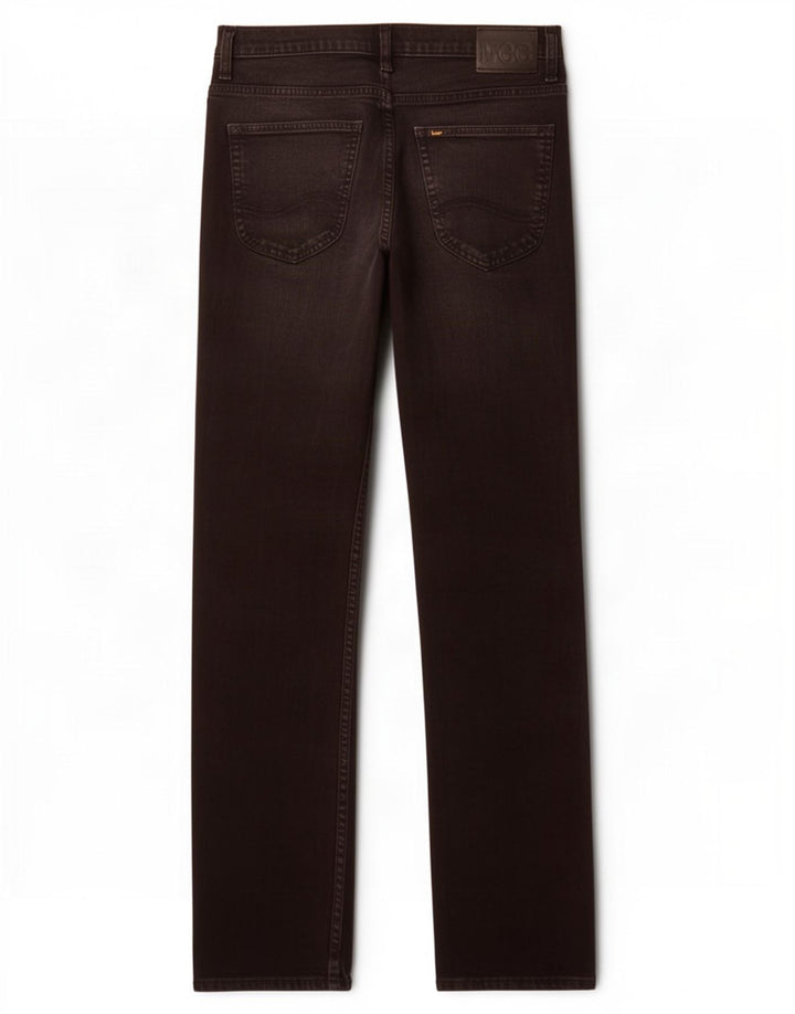 Vaqueros Lee Powell Slim para Mujer W30 L32 Algodón Negro
