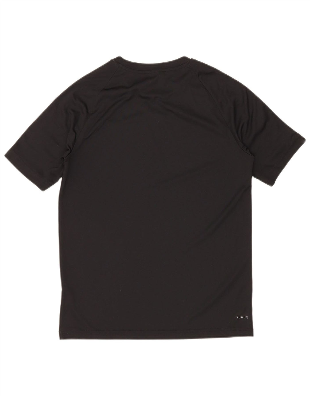 ADIDAS Camiseta Chico Climalite 13-14 Años Negro Poliéster