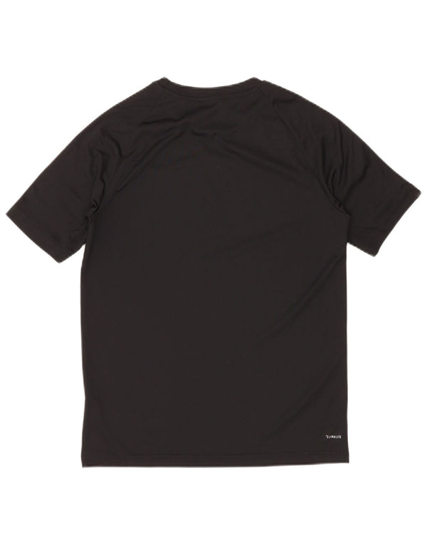 ADIDAS Camiseta Chico Climalite 13-14 Años Negro Poliéster