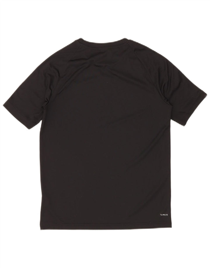 ADIDAS Camiseta Chico Climalite 13-14 Años Negro Poliéster