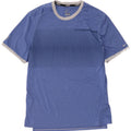 Camiseta Nike Dri Fit para hombre Top poliéster a rayas azul medio