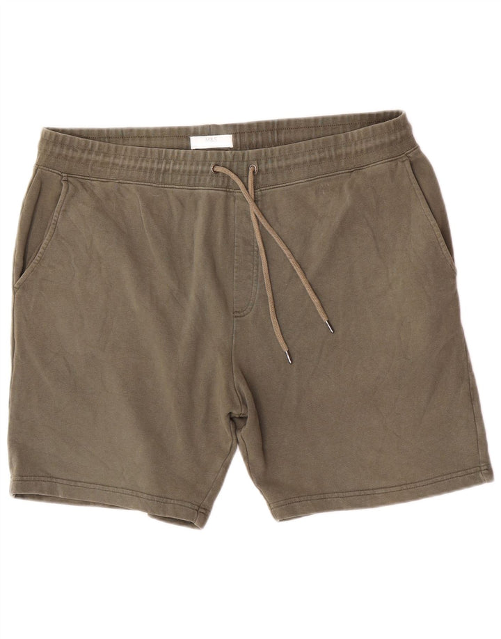 Marks & Spencer Pantalones cortos deportivos para mujer 2XL Algodón verde