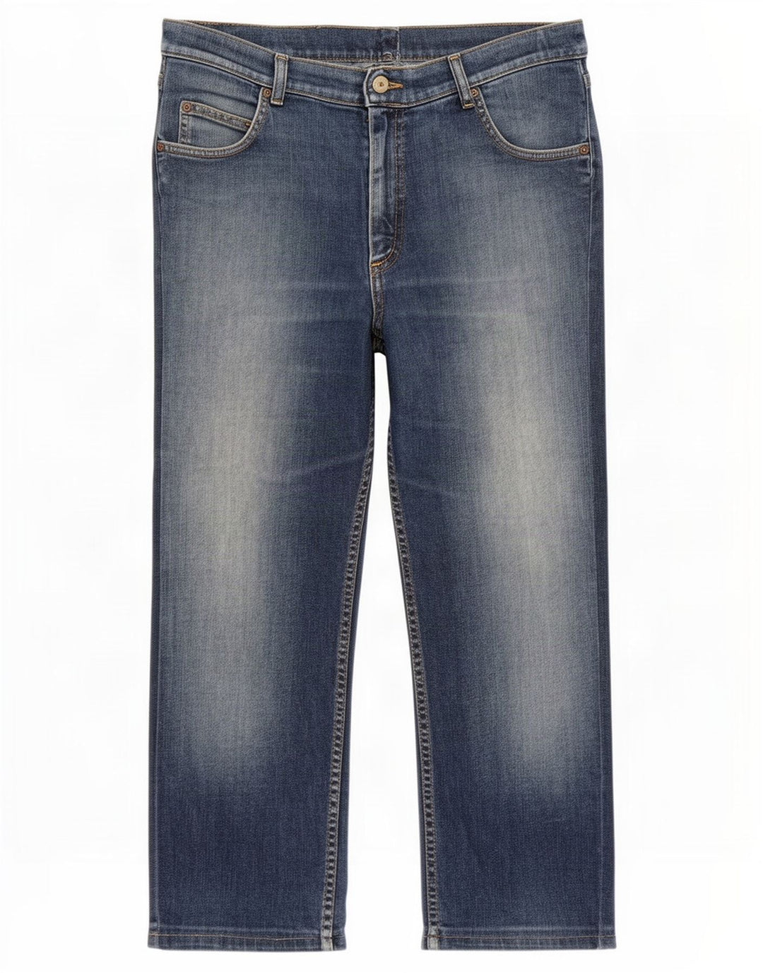 Vaqueros Lee Brooklyn Rectos para Hombre W36 L28 Algodón Azul