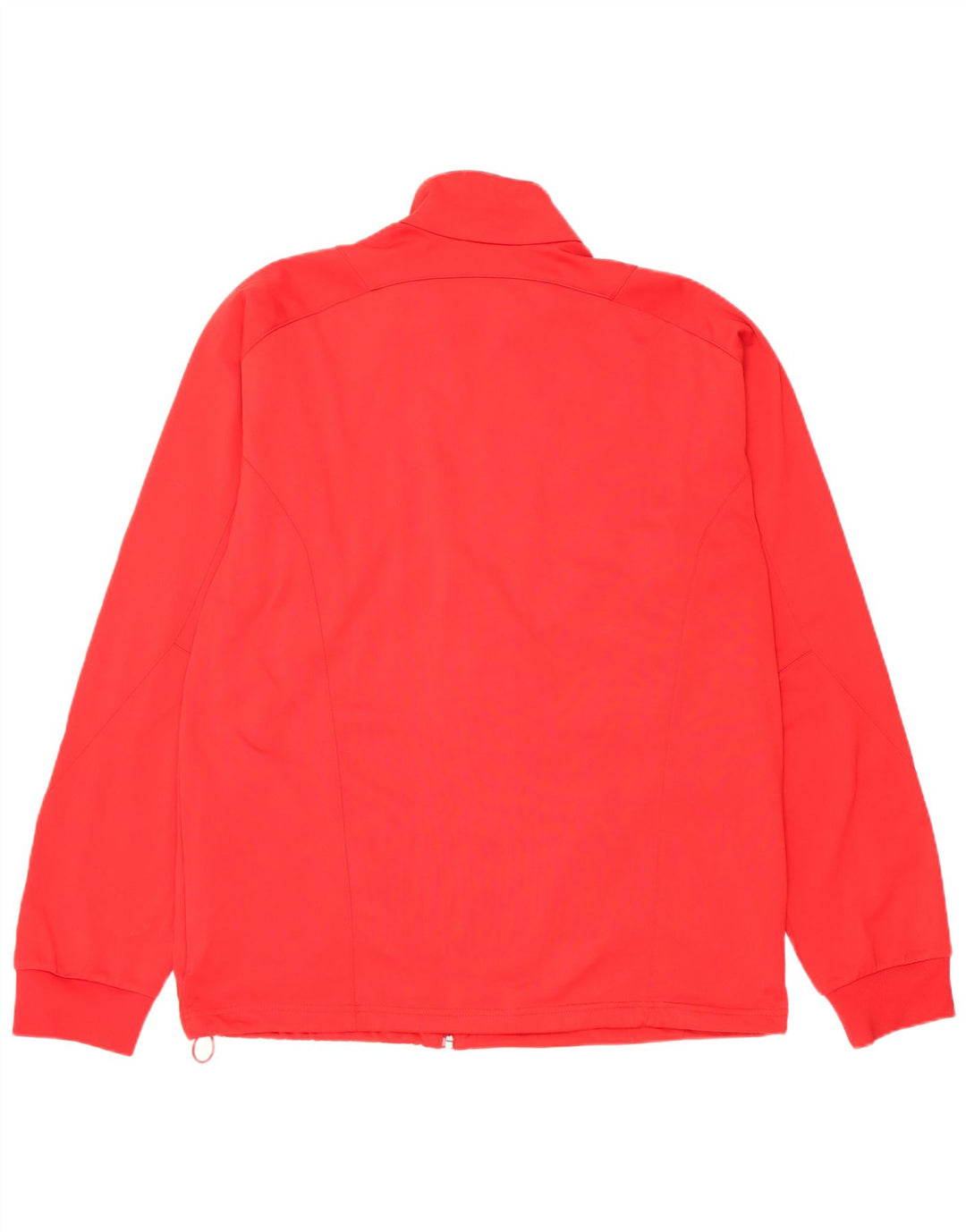 Adidas Mens Climalite Chándal Top Chaqueta Grande Poliéster Rojo