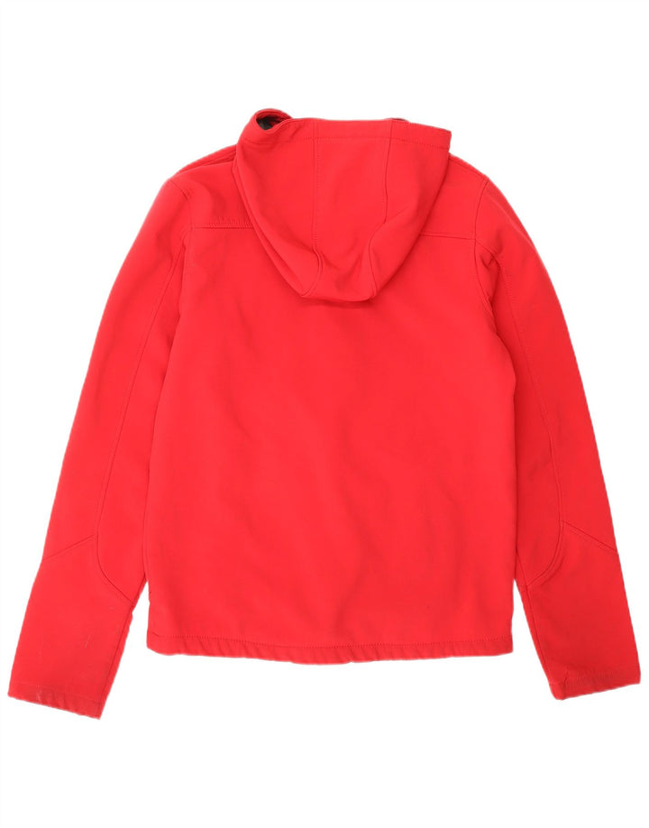 MOUNTAIN WAREHOUSE Chaqueta cortavientos con capucha para niños 12-13 años Rojo