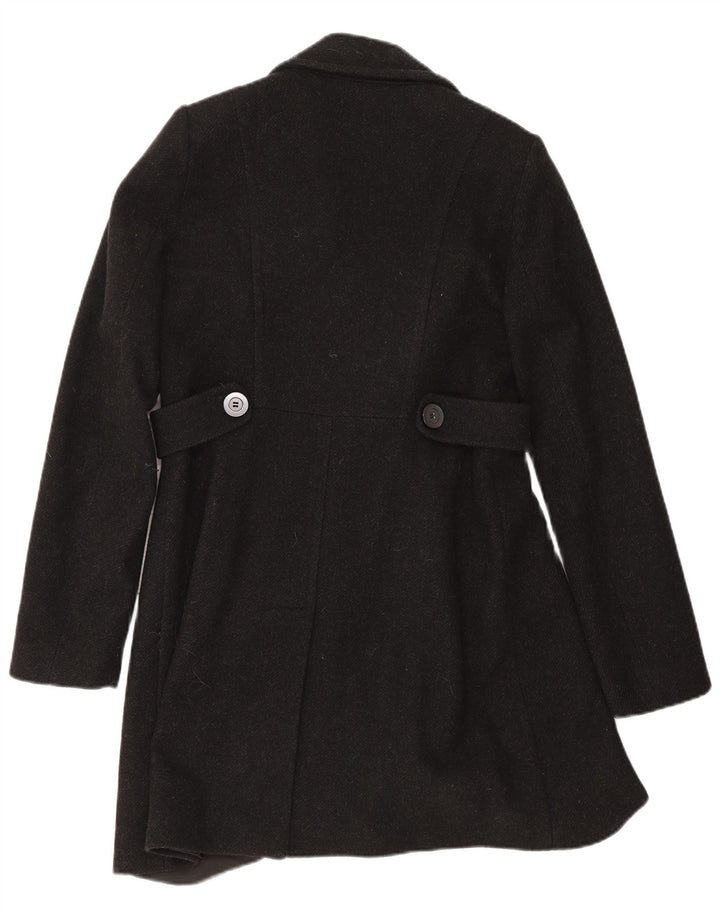 Liu Jo Abrigo cruzado para hombre IT 46 Small Lana negra