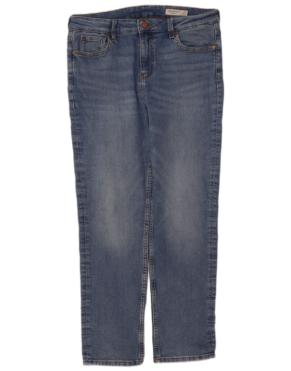 Marks & Spencer Jeans rectos The Sienna para mujer UK 40 Large W34 L28 Azul