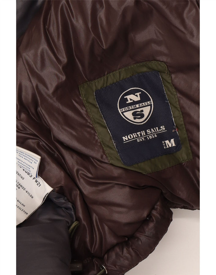 NORTH SAILS Chaqueta acolchada para hombre ES 38 Marrón medio Poliamida