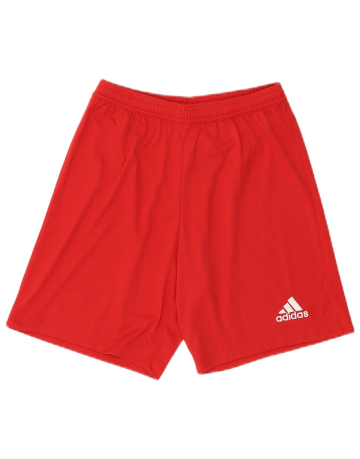 Adidas Mens Aeroready Sport Shorts Pequeño Rojo Poliéster