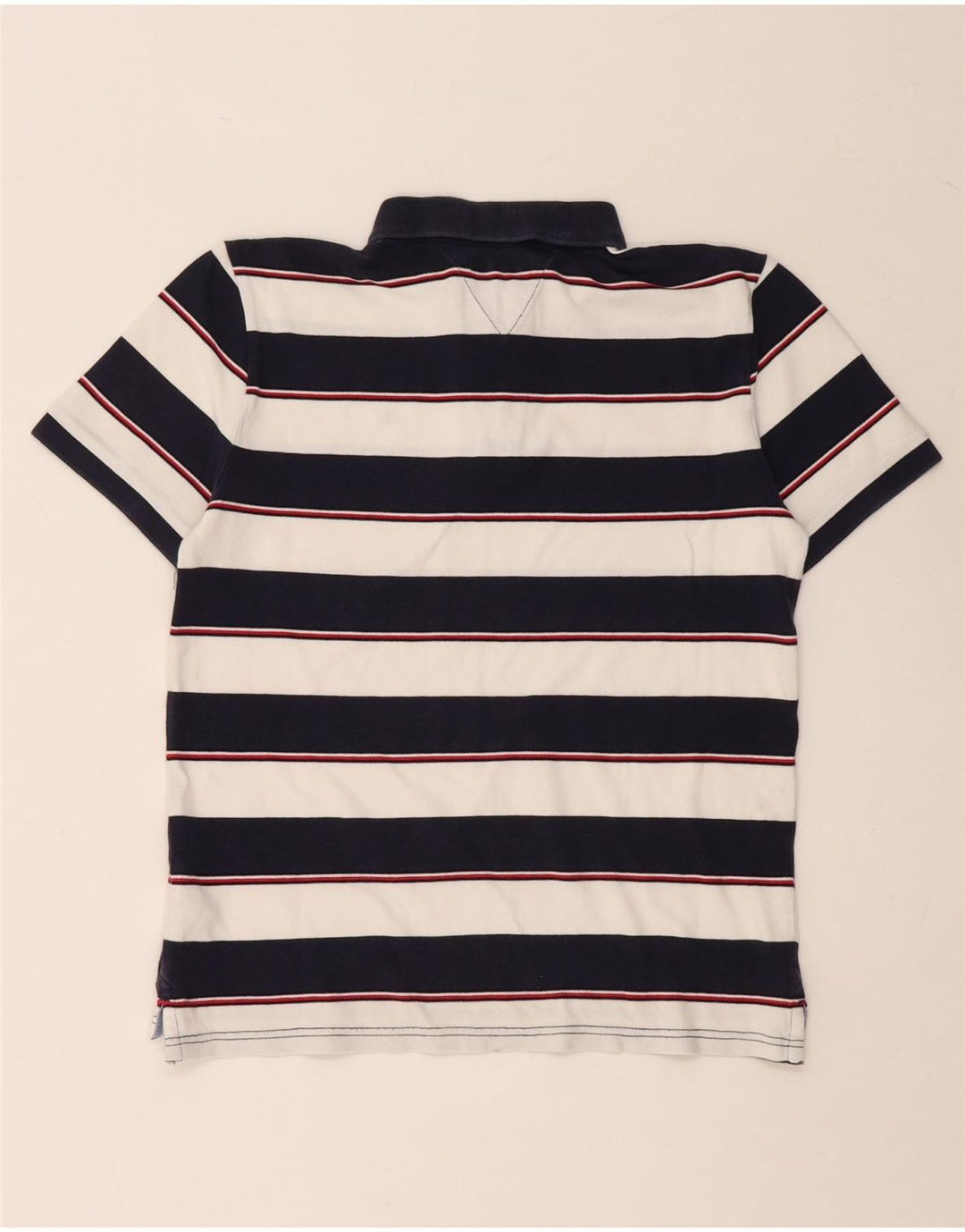 TOMMY HILFIGER Polo para niño 15-16 años Algodón de rayas azul marino
