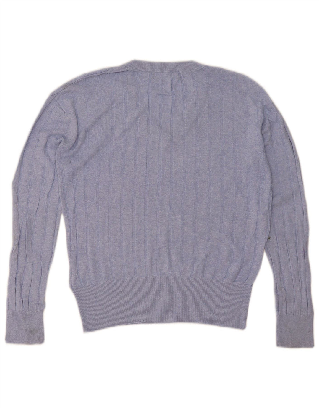 Marks & Spencer Suéter con Cuello en V para Mujer UK 10 Small Blue