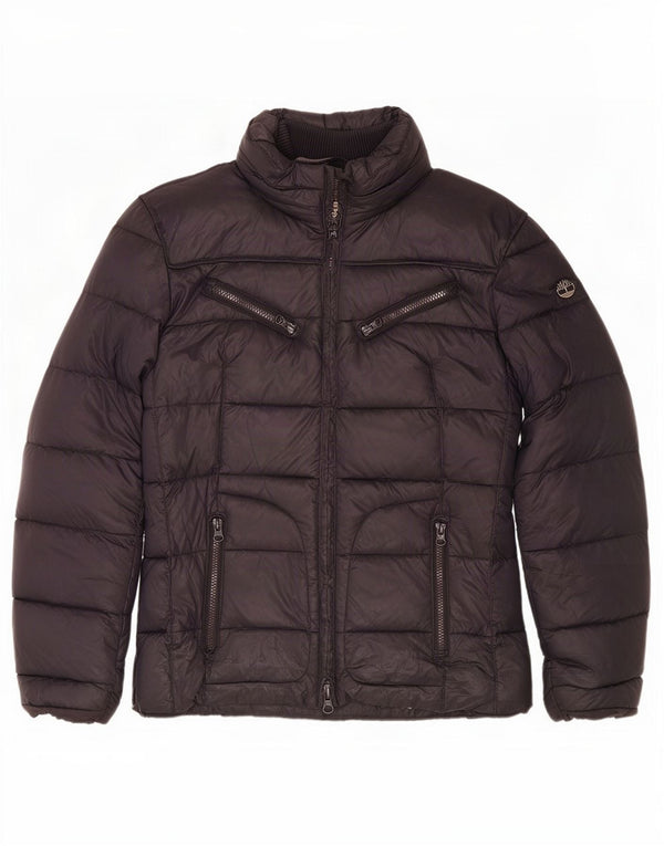 Timberland Chaqueta acolchada para mujer UK 46 Large Nylon azul marino