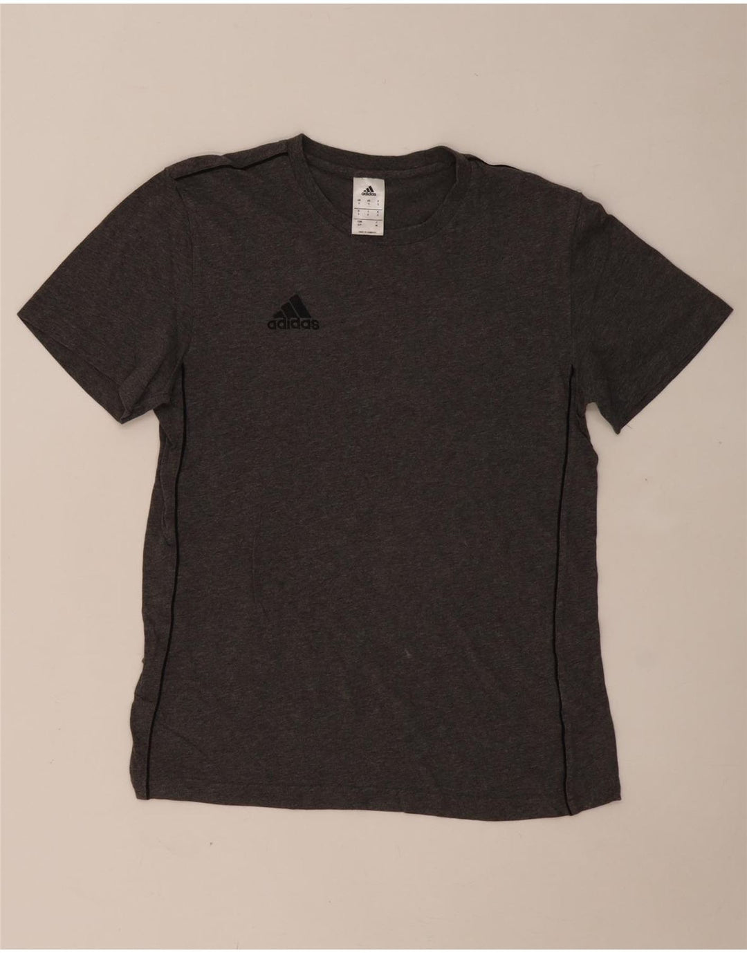 ADIDAS Camiseta gráfica para hombre Top Small Grey Cotton