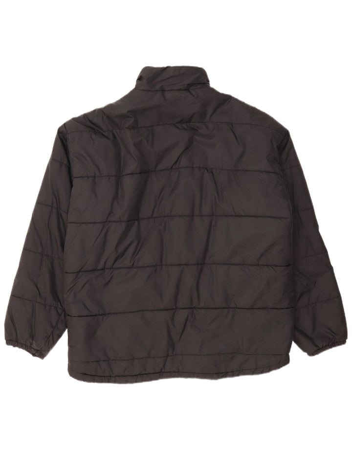 Kappa - Chaqueta acolchada para hombre, talla 40, color negro