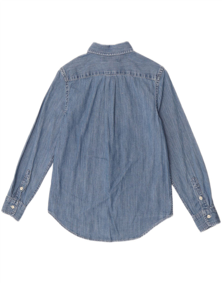 Ralph Lauren Camisa Vaquera para Niños 10-11 Años Azul Medio Algodón