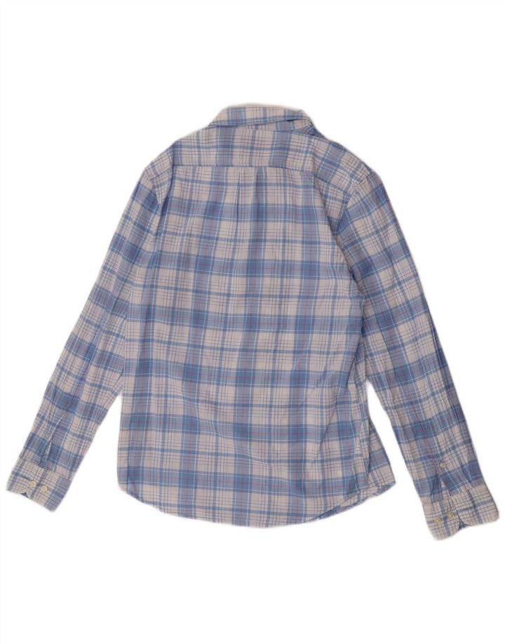 Camisa Lee Regular Fit De Algodón A Cuadros En Azul Medio