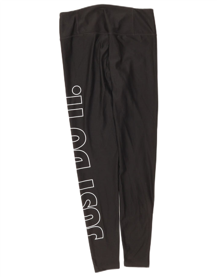 Nike Leggings Dri Fit Graphic para mujer UK 8 Small Poliéster negro