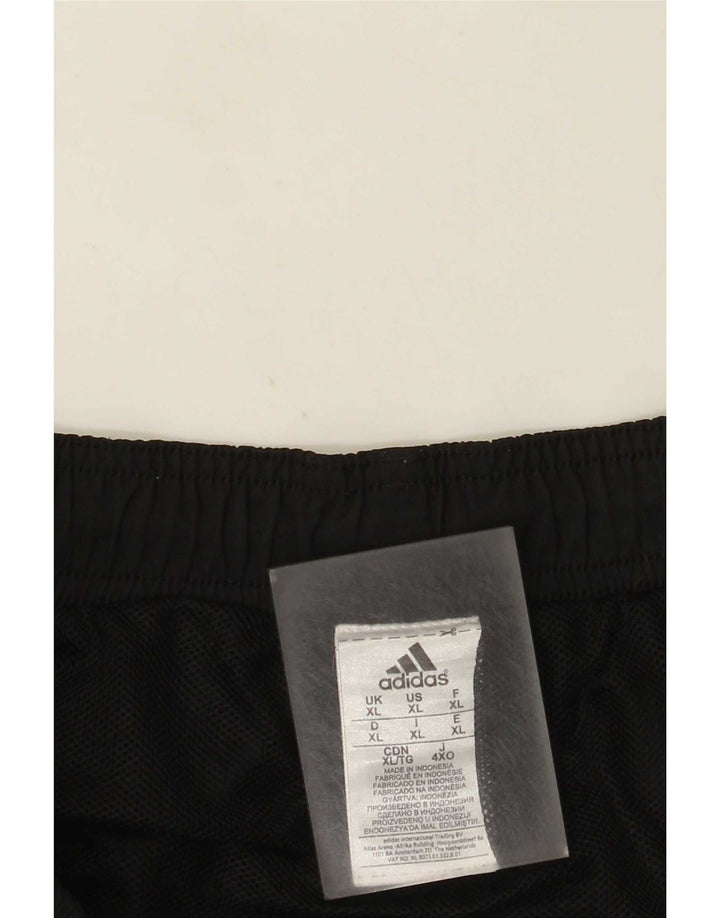 Adidas Pantalones cortos deportivos para hombre XL Negro Poliéster