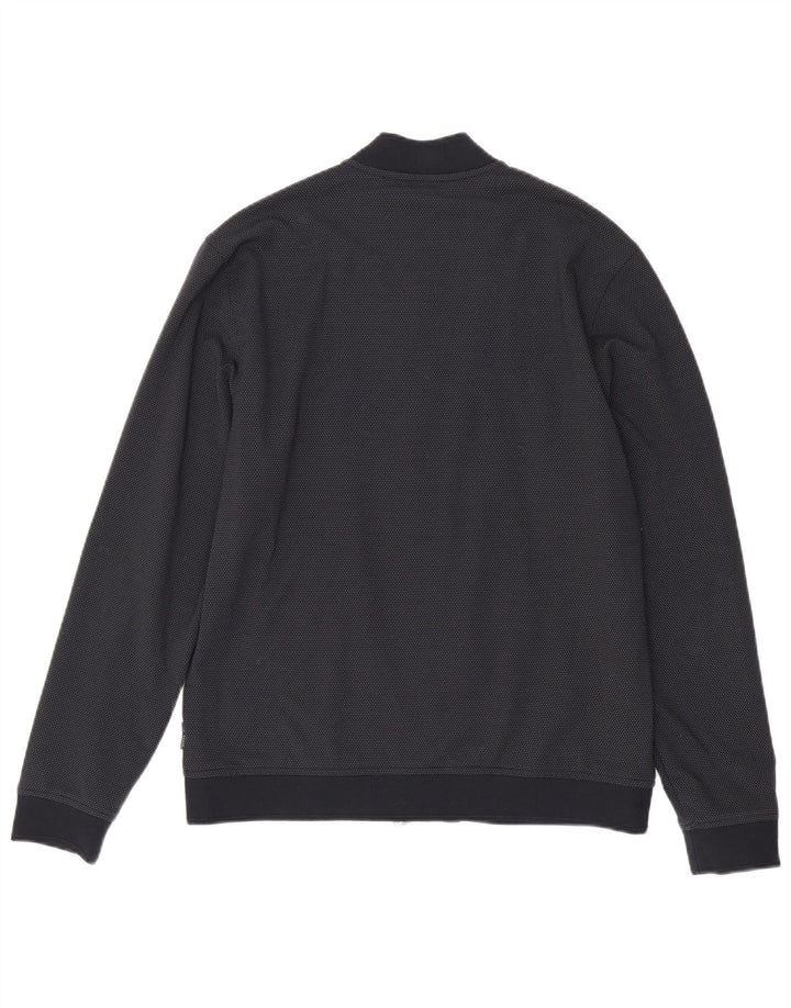Ted Baker Chaqueta bomber para hombre Talla 4 Grande Viscosa con manchas azul marino