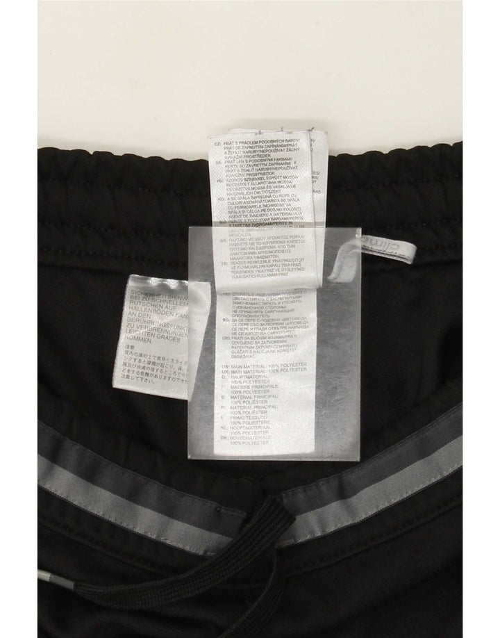 Adidas Mens Climacool Graphic Chándal Pantalones Pequeños Poliéster Negro