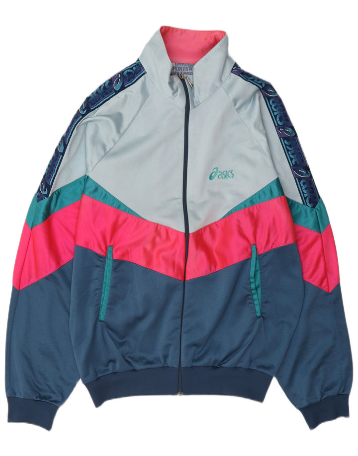 Asics Chaqueta de chándal para hombre IT 50 Medium Multicolor Colourblock