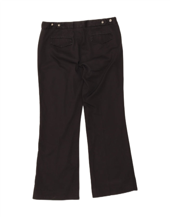 DOCKERS Womens Bootcut Chino Trousers US 8 Medium W30 L28 Black Cotton Vintage Dockers and Second-Hand Dockers from Messina Hembry 