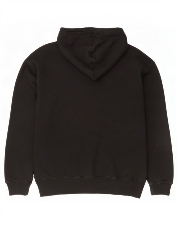 Adidas - Sudadera con capucha para hombre, ajuste holgado, talla 2XL, algodón negro