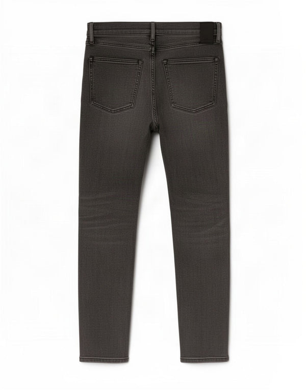 Zara Jeans ajustados para hombre EU 42 Large W32 L30 Algodón gris