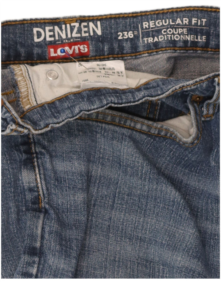 Levi's Mujer Denizen Vaqueros Rectos De Corte Regular W34 L30 Azul
