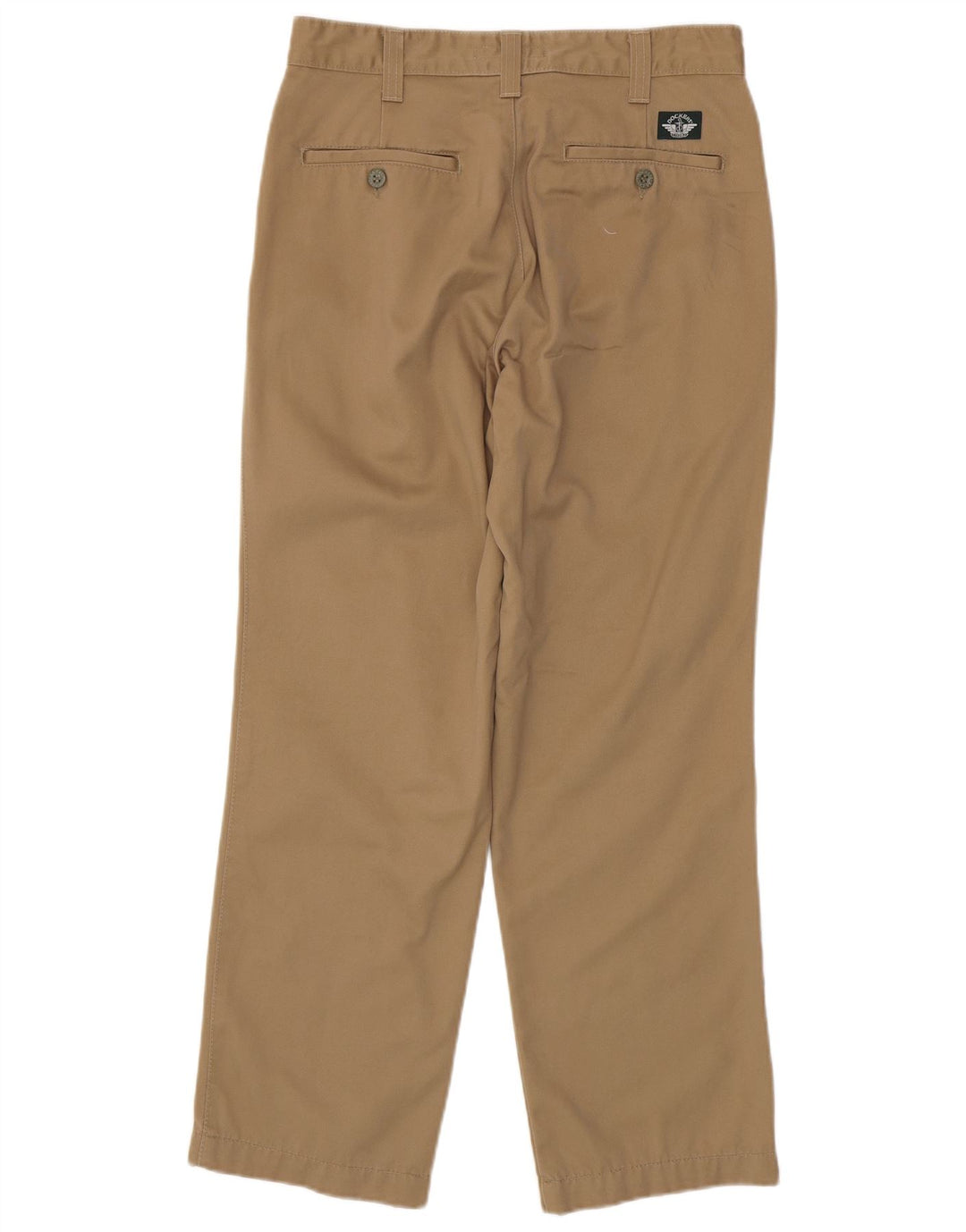 DOCKERS Pantalón chino recto para hombre W31 L30 Algodón beige