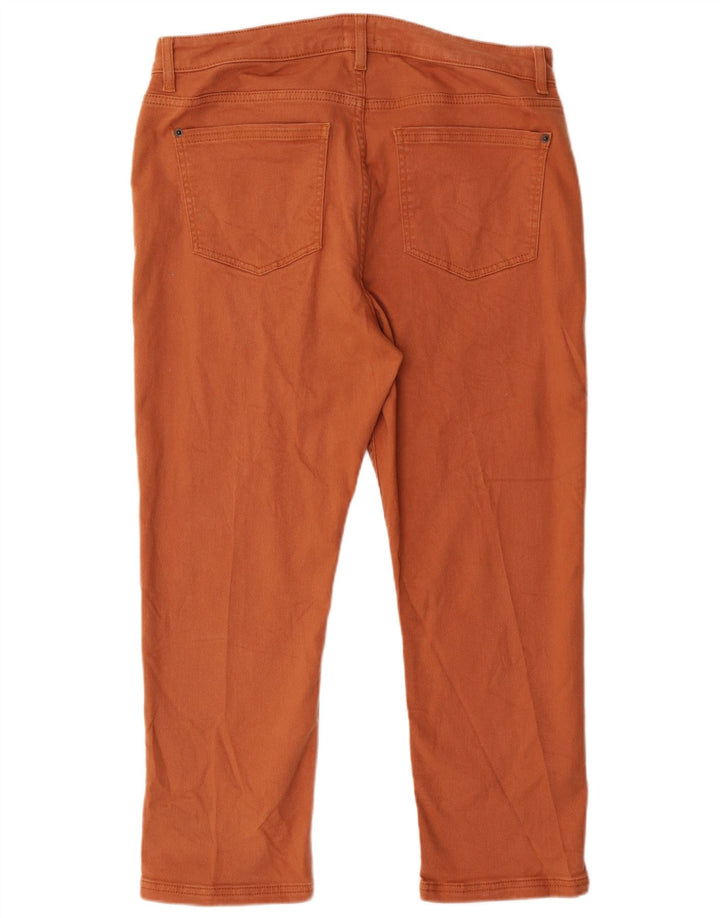 White Stuff Vaqueros Cortos para Mujer UK 46 Large W34 L25 Algodón Marrón