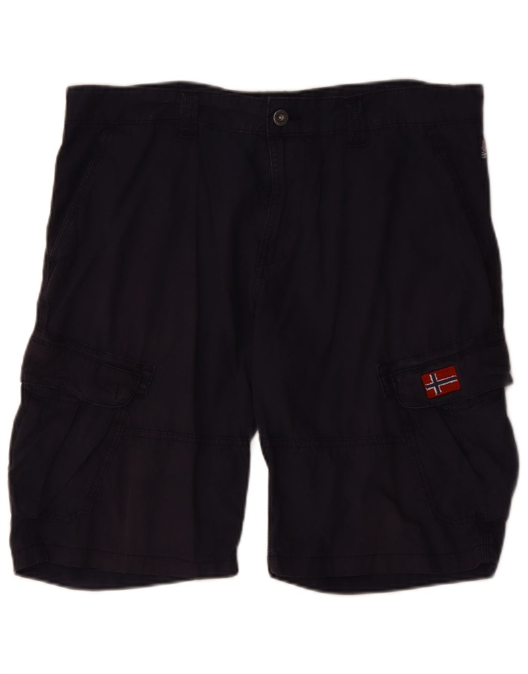 NAPAPIJRI Shorts cargo para hombre W36 Large Azul marino