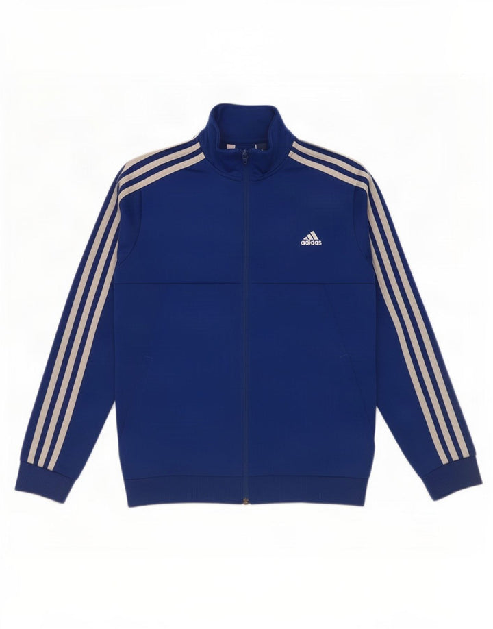 Adidas Chaqueta Chándal Niño 11-12 Años Azul Poliéster