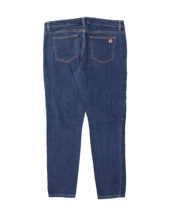 MICHAEL KORS Womens Slim Jeans US 8 Medium W30 L29 Blue Cotton Vintage Michael Kors and Second-Hand Michael Kors from Messina Hembry 