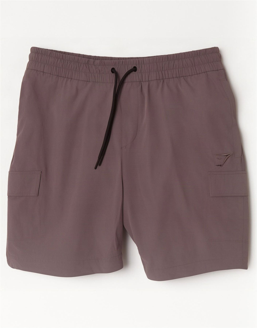 Gymshark Bañador tipo cargo para hombre, talla grande, nailon gris
