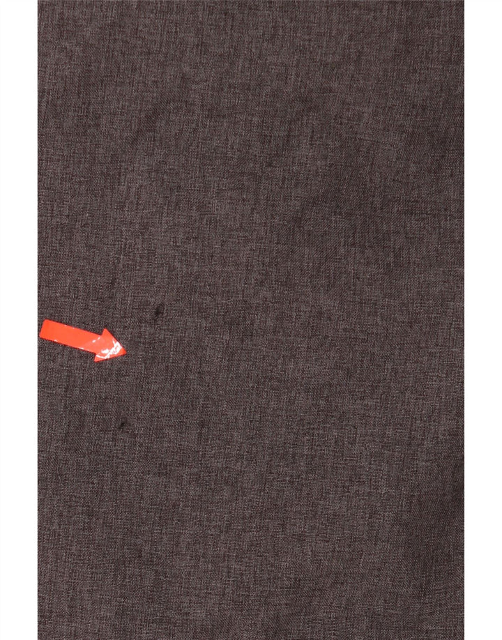 Dockers Abrigo acolchado con capucha para hombre UK 38 Poliéster gris medio