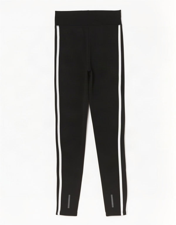 Adidas Leggings Mujer UK 4/6 XS Negro Algodón Deportes