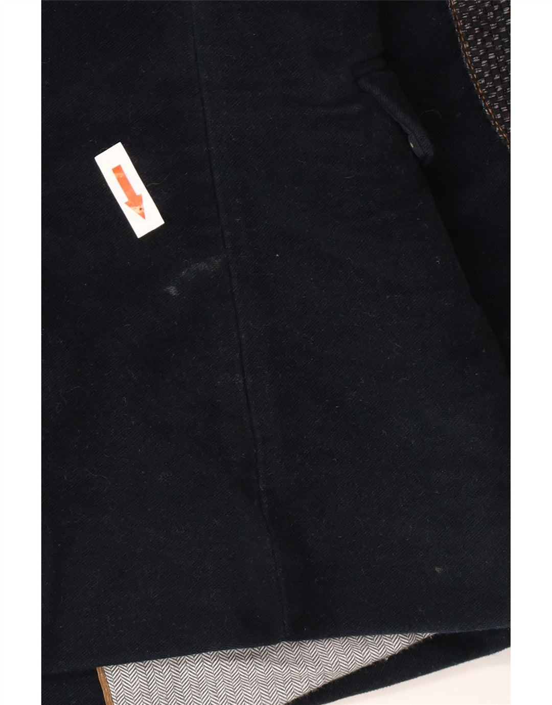 Zara Chaqueta Blazer De 1 Botón para Mujer UK 42 Mediana Acetato Azul Marino