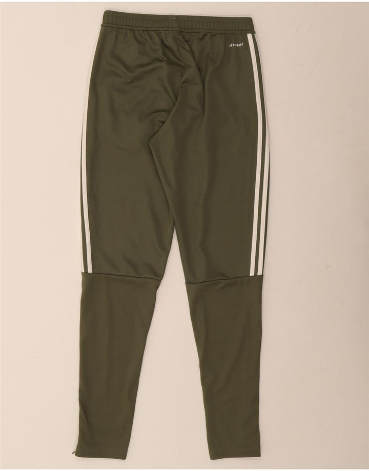 Adidas Hombre Aeroready Pantalones De Chándal Pequeño Caqui Poliéster