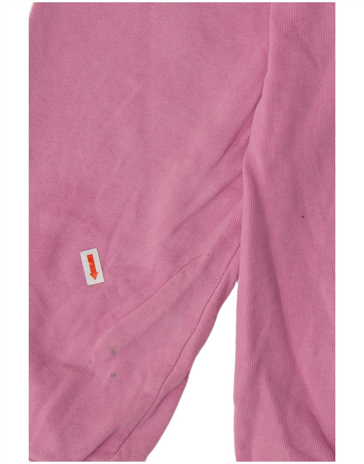 FAT FACE Sudadera para mujer Jumper UK 12 Medium Pink Cotton