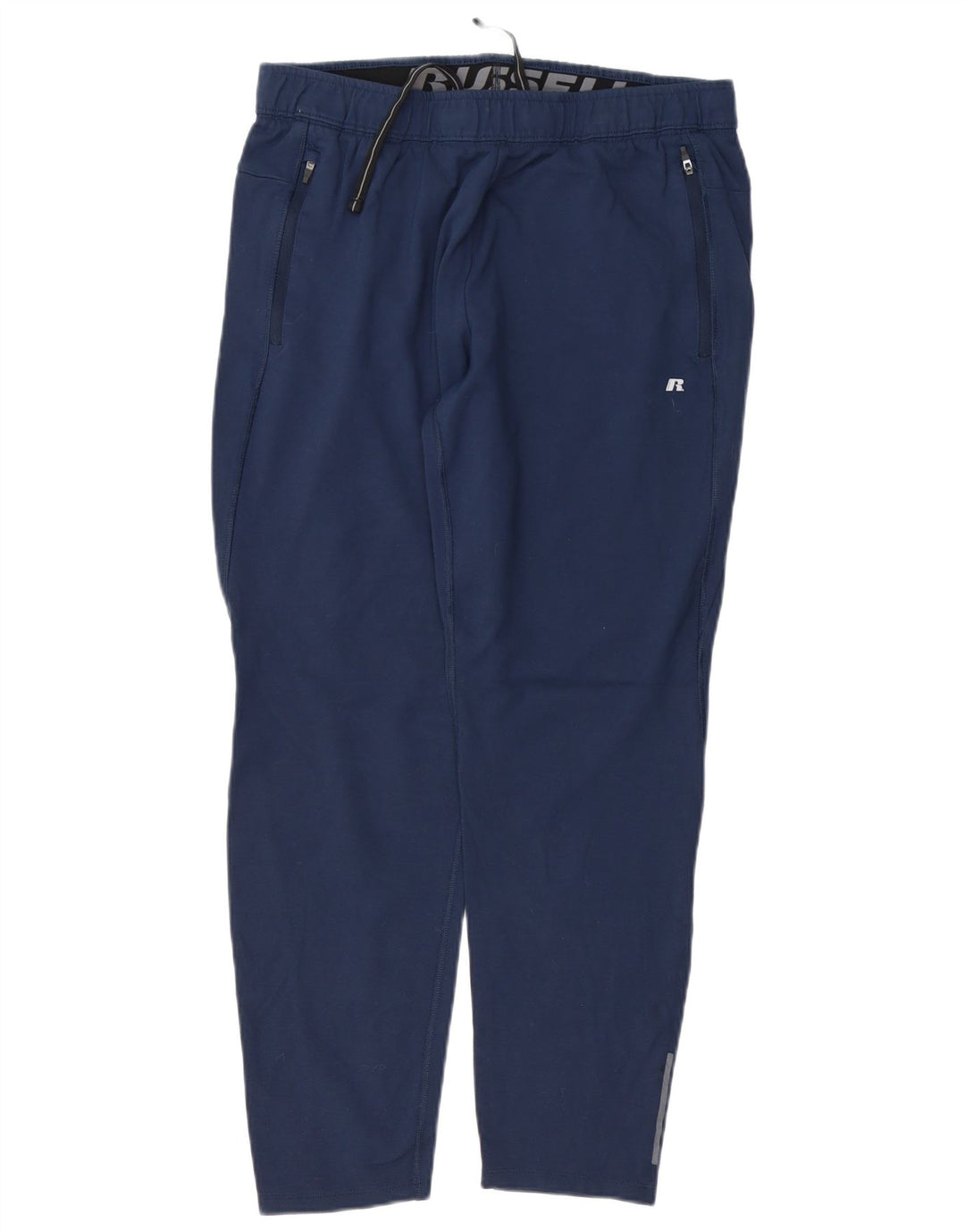 RUSSELL ATHLETIC Pantalones de chándal para hombre, tamaño grande, rayón azul marino