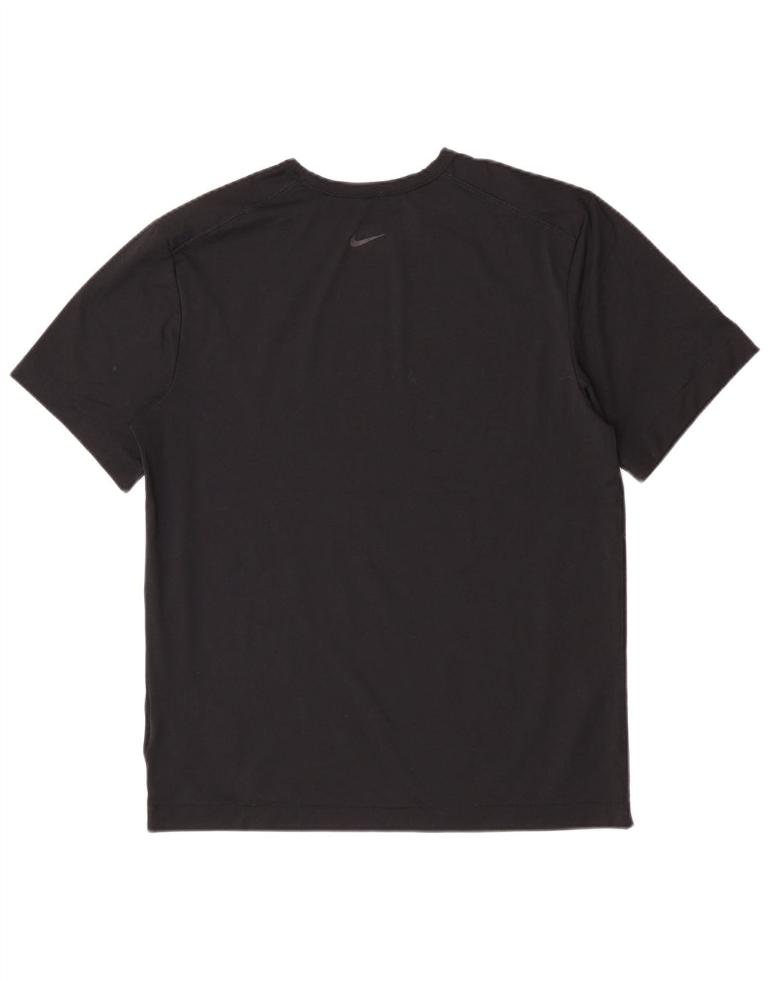 Nike Camiseta Dri Fit Graphic para Hombre Top Mediano Negro Poliéster