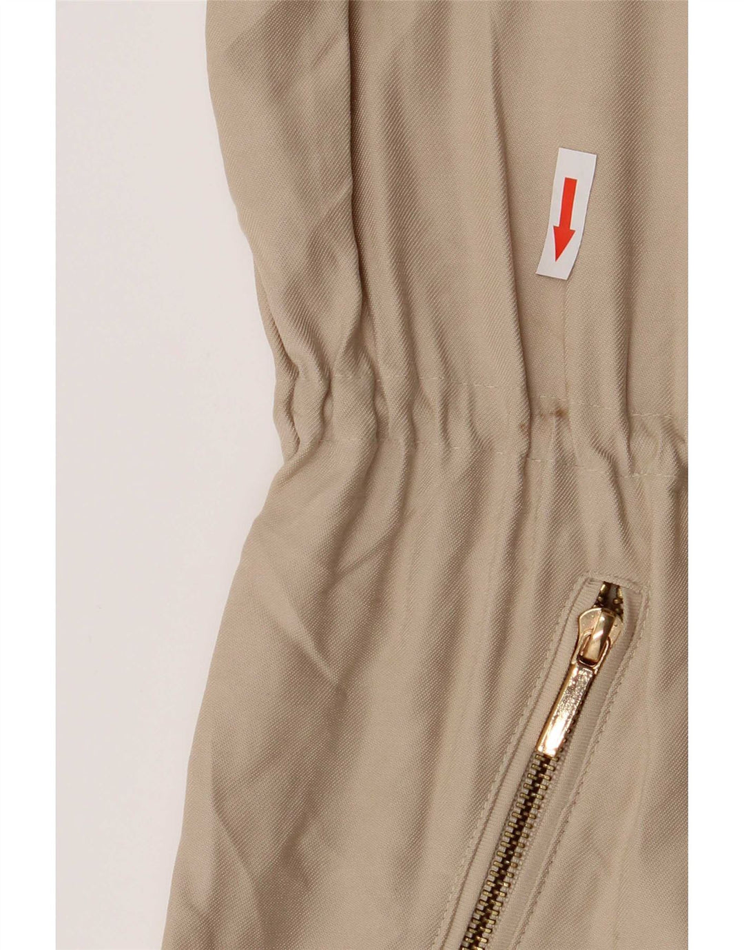Zara Mujer Chaqueta Reino Unido 6 XS Beige