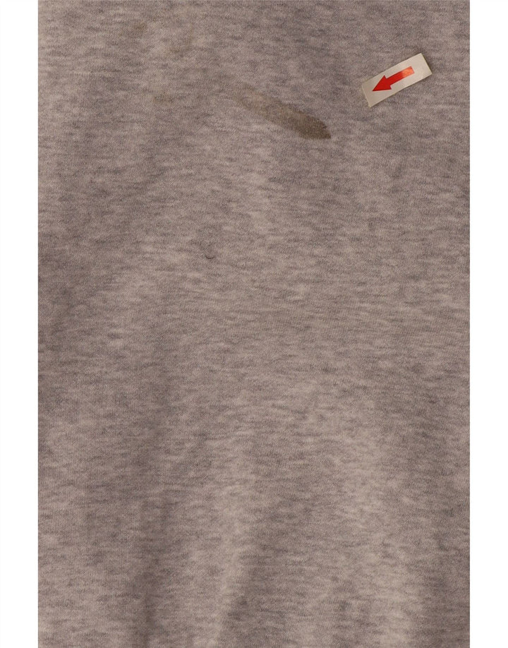 Sudadera Puma Mujer Graphic Jumper Algodón Gris Medio